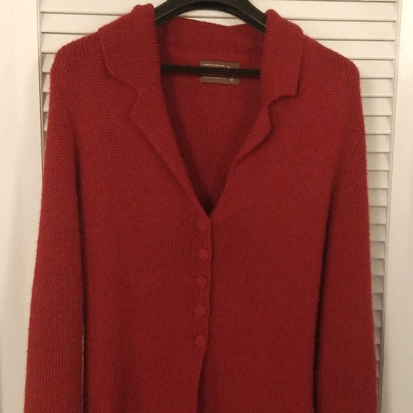 Long Alpaca Wool Sweater - Picture 2 of 6